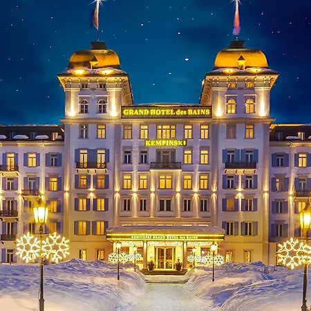 Grand Des Bains Kempinski Otel Saint-Moritz
